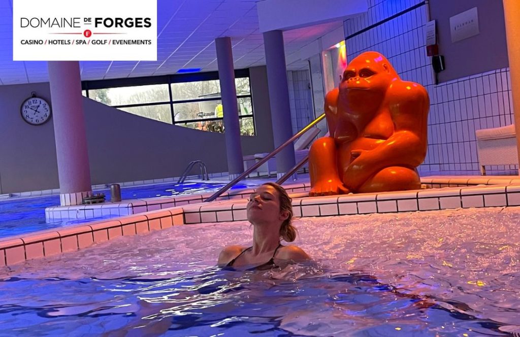 Domaine de Forges (76) activité sportives et de remise en forme et de détente la piscine