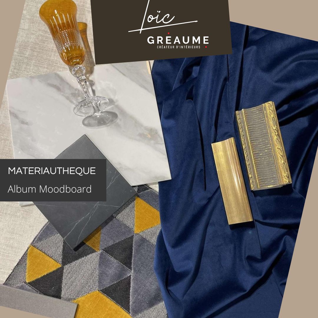 MATERIAUTHEQUE Album Moodboard by Loic Greaume