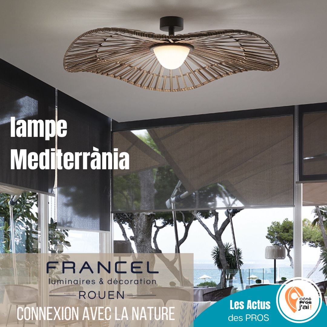 lampe Mediterrania une ode a la lumiere connexion avec la nature