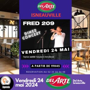 Diner concert MAI chez Del Arte Isneauville