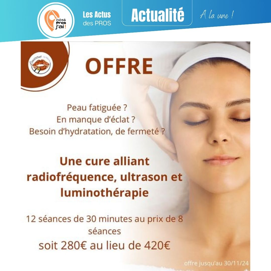 L'INSTITUT BY MARINE OFFRE SOIN VISAGE