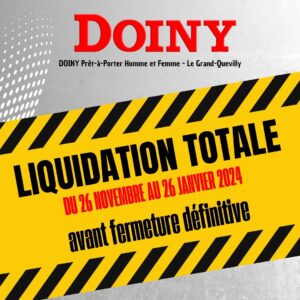 LIQUIDATION TOTALE DOINY