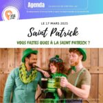 Saint Patrick le mars